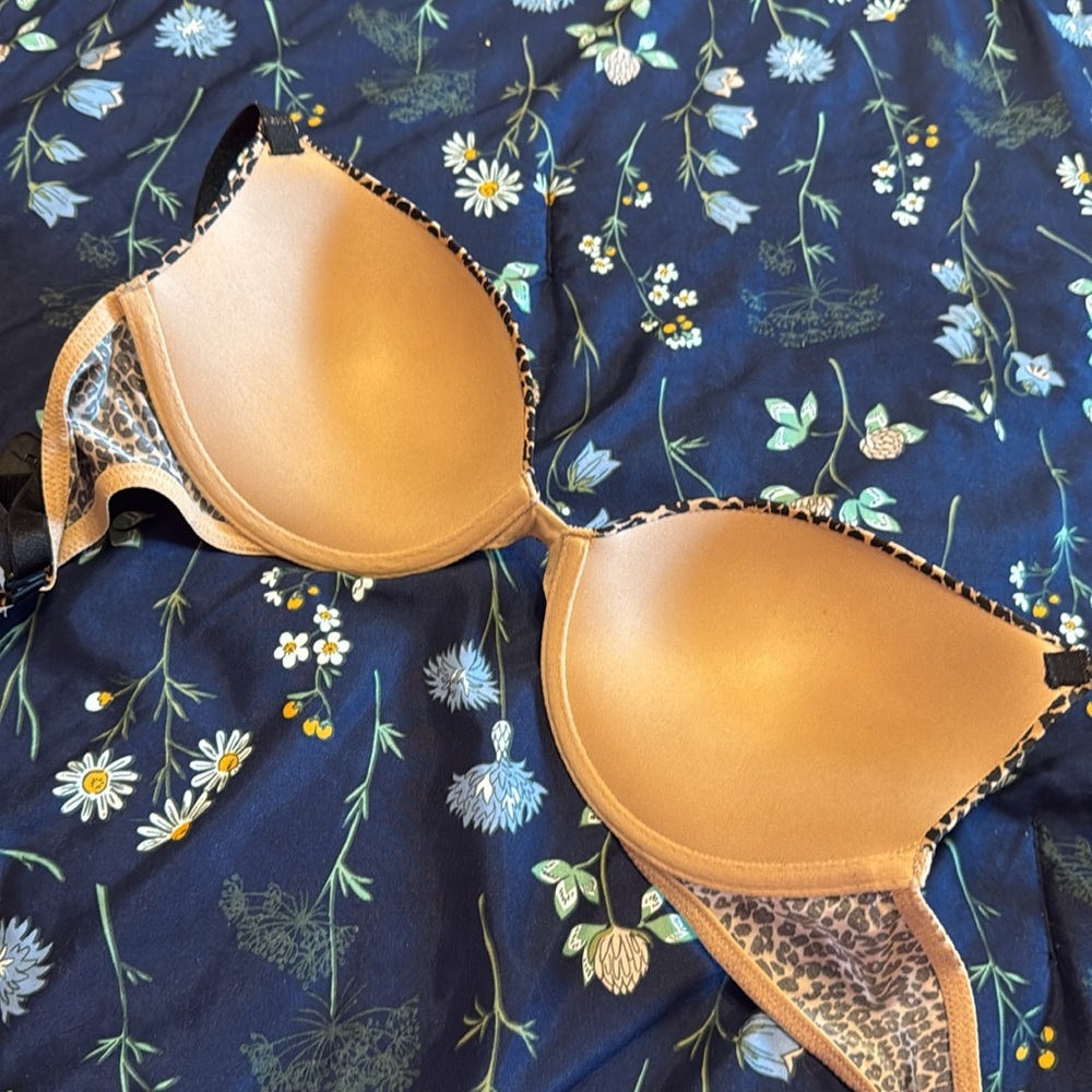 Leopard Print Women's Bra - Picture 4 of 4